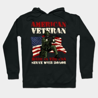 Proud Army Veteran USA Soldier United States´ Hoodie